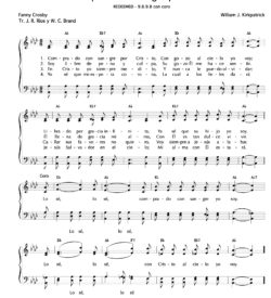 Comprado con sangre por Cristo