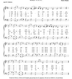 Voz de amor y de clemencia