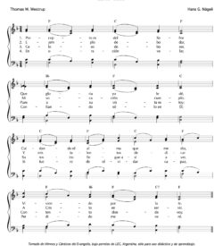 Precepto es del Señor