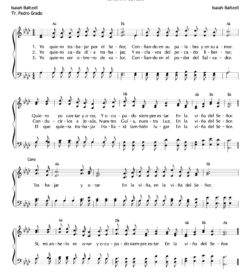 Yo quiero trabajar por el Señor