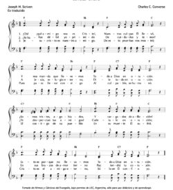 Oh qué amigo nos es Cristo