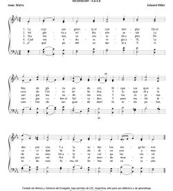 La cruz sangrienta al contemplar