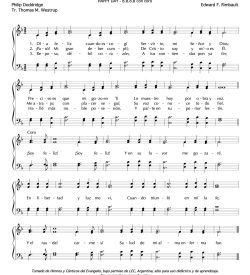 Día feliz cuando escogí