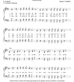 Mi Redentor el Rey de gloria