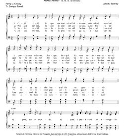 Oíd, oíd, lo que nos manda el Salvador