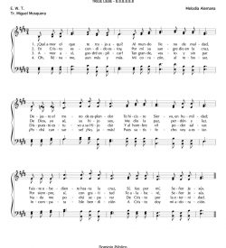 Qué amor el que te trajo aquí