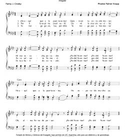 He aquí que a la puerta estoy