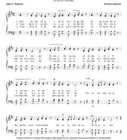 Oh Señor mío eres Tú