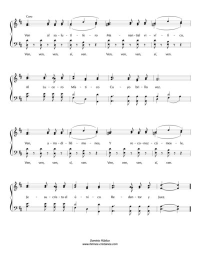 Venid cantar sonoro - Imagen 2